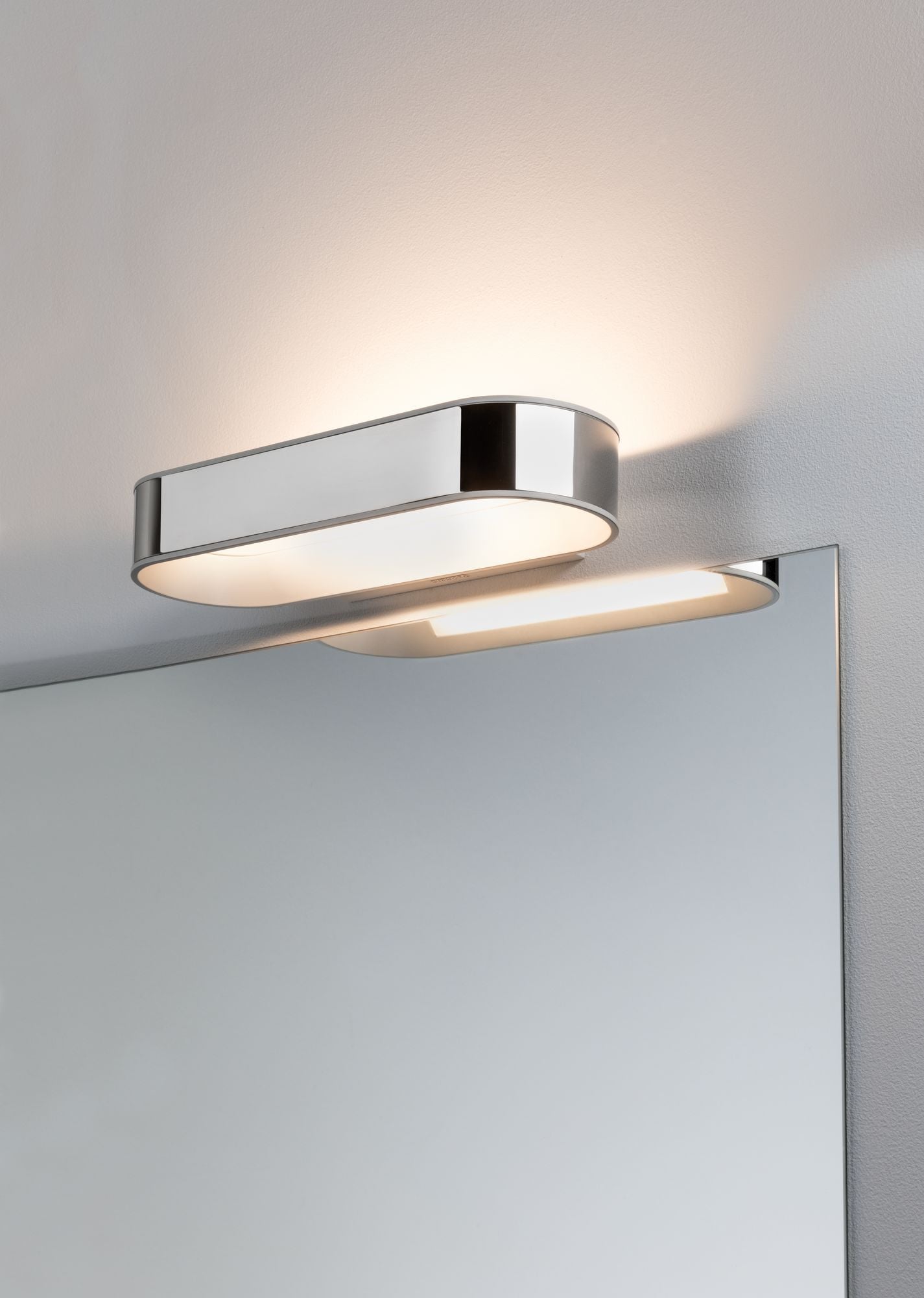 Paulmann WallCeiling Agena IP44 LED dimmbar 1x20W Chrom/Weiß matt 230V Alu/Edelstahl