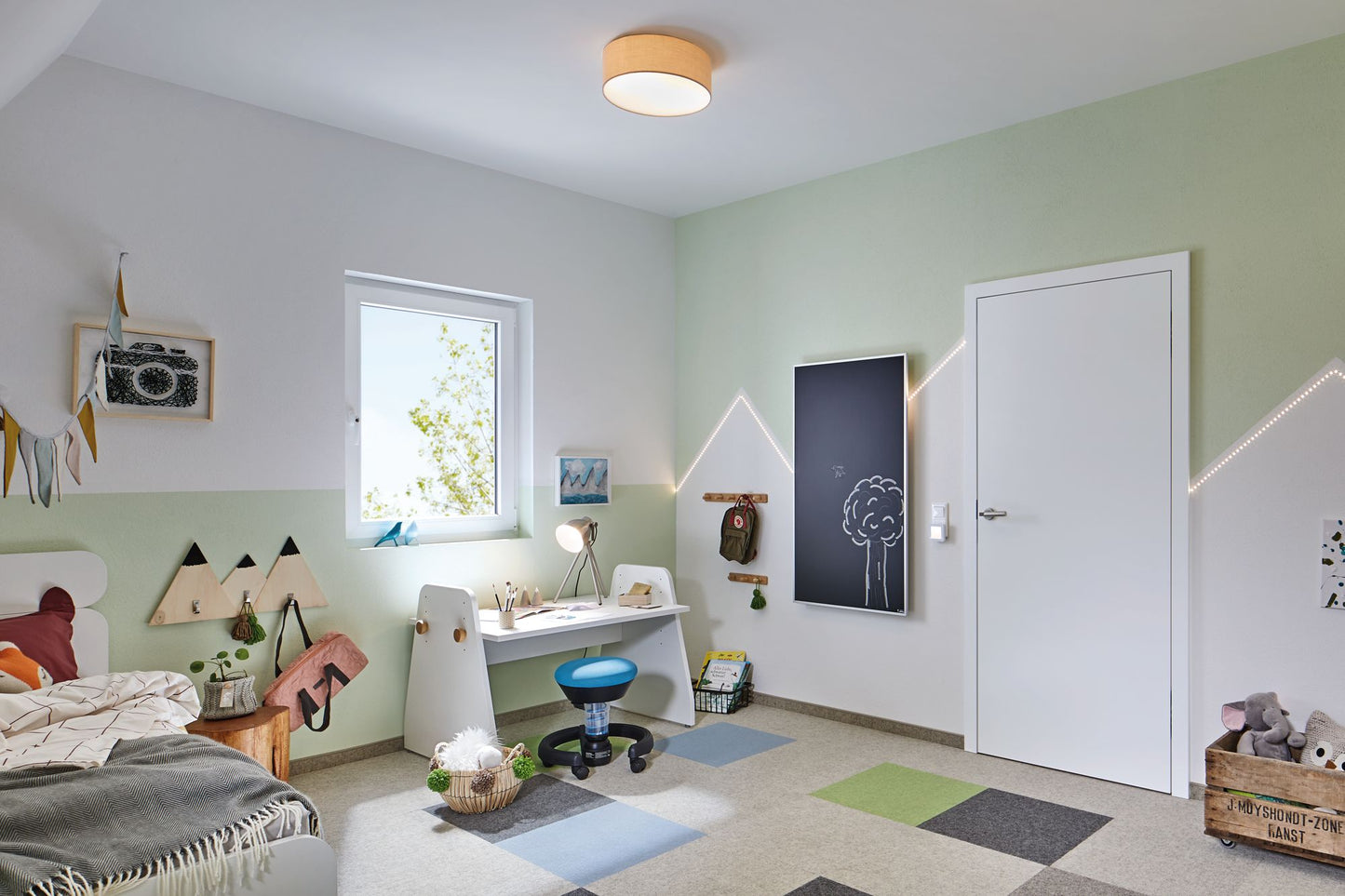 Paulmann WallCeiling Mari Deckenleuchte max.2x20W E27 Beige 230V Stoff