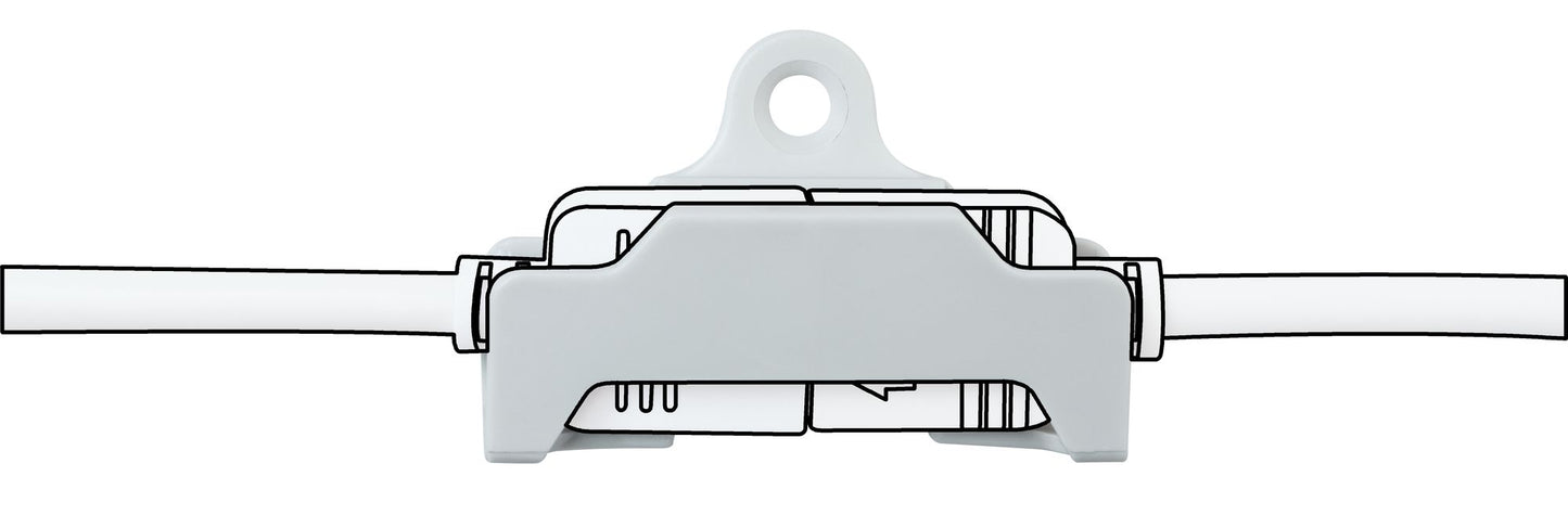 Paulmann Function YourLED Plug Clips 5pcs strain relief Kunststoff weiß