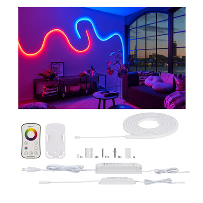 Paulmann MaxLED Flow Basisset 3m RGB 27 Watt inkl. Funk-Fernbedienung