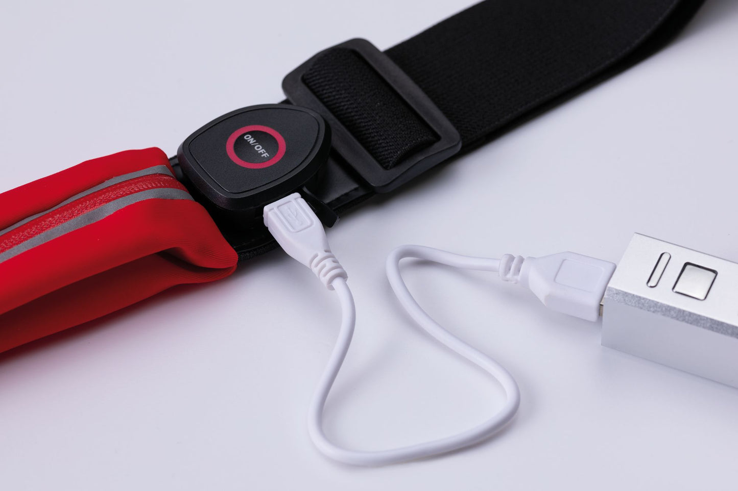 Paulmann Function waist bag red rechargeable red LED incl USB cable