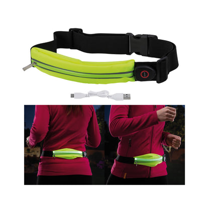 Paulmann Function waist bag yellow rechargeable green LED incl USB cable