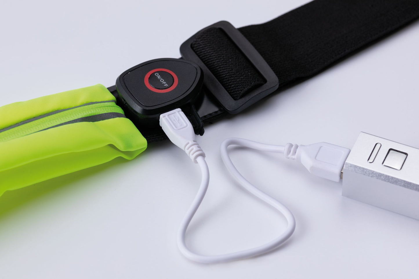 Paulmann Function waist bag yellow rechargeable green LED incl USB cable