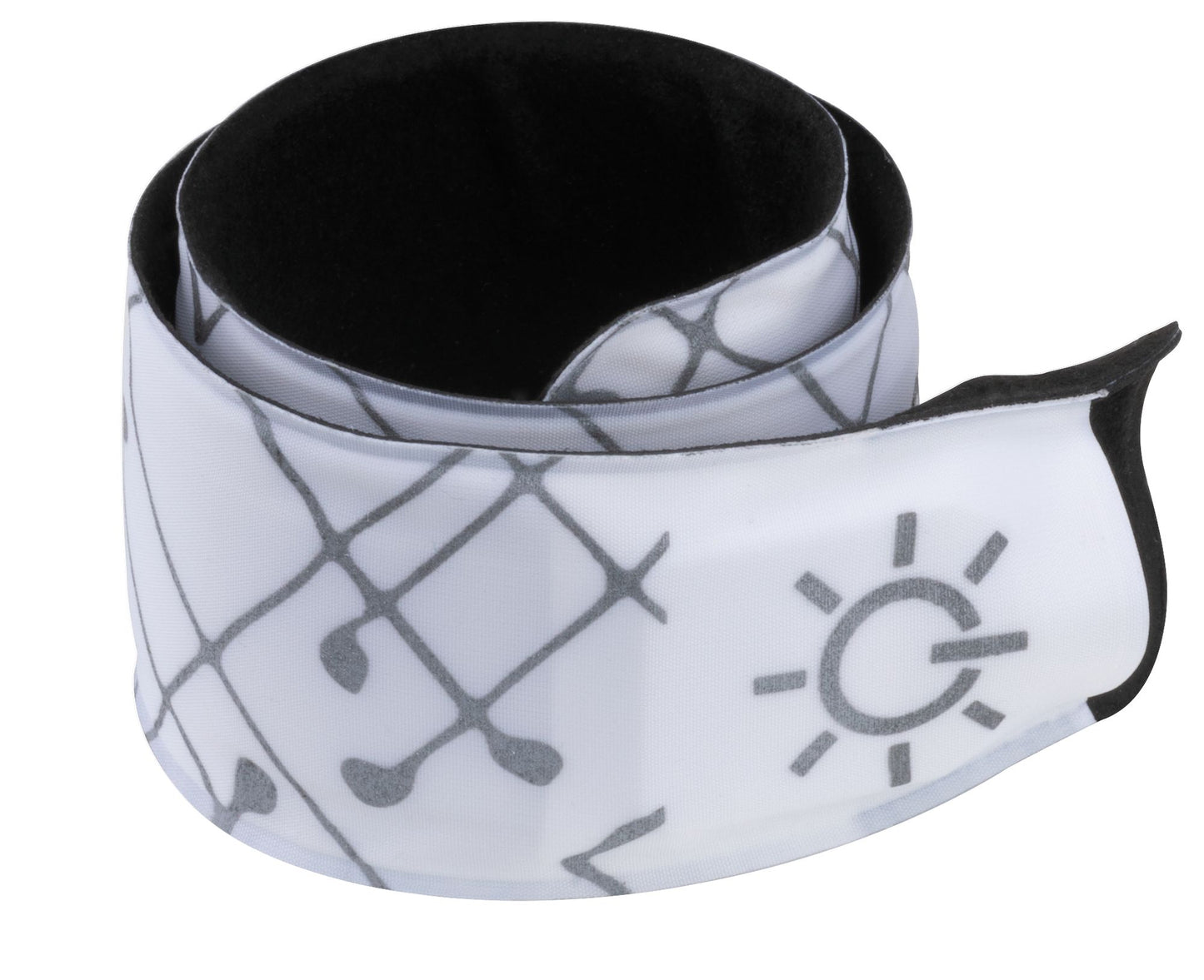 Paulmann Function Snap Band white nylon fabric red LED incl battery