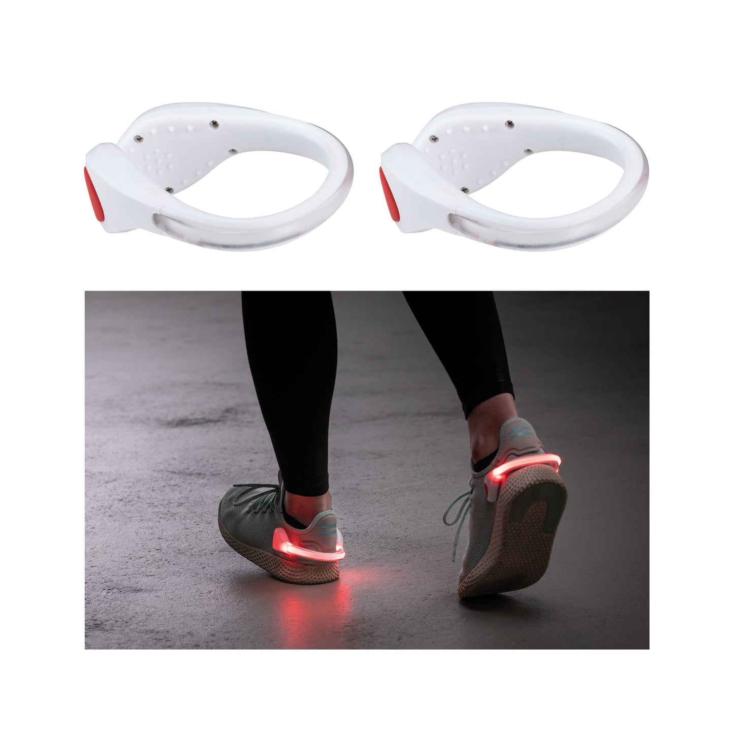 Paulmann Function Shoe Clip white 2 pcs red LED incl battery