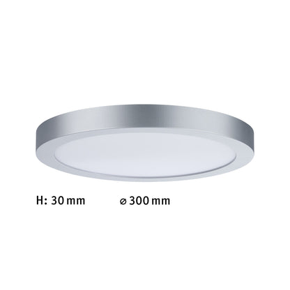 Paulmann LED Panel Abia rund 300mm 22W 2.700K Chrom matt