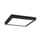 Paulmann WallCeiling Abia LED-Panel 300x300mm 22W Schwarz matt 230V Kunststoff
