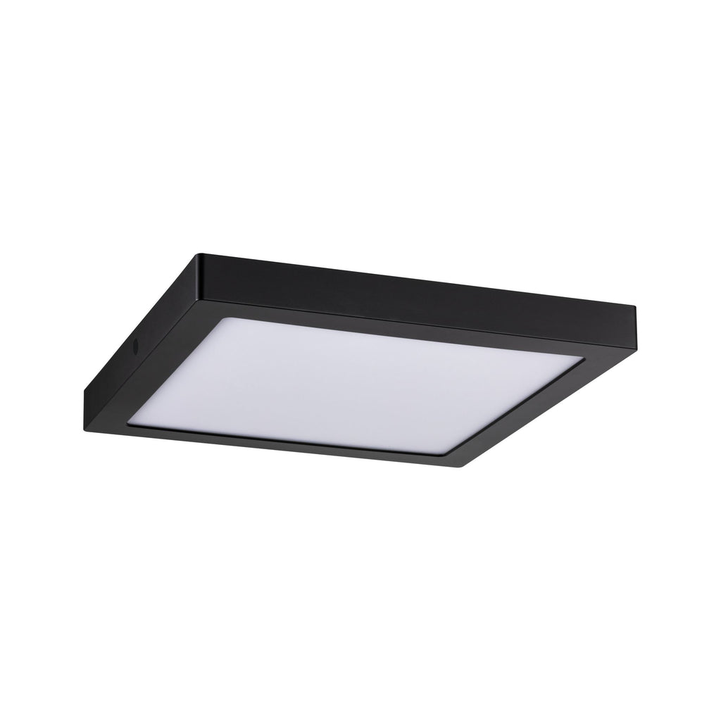 Paulmann WallCeiling Abia LED-Panel 300x300mm 22W Schwarz matt 230V Kunststoff
