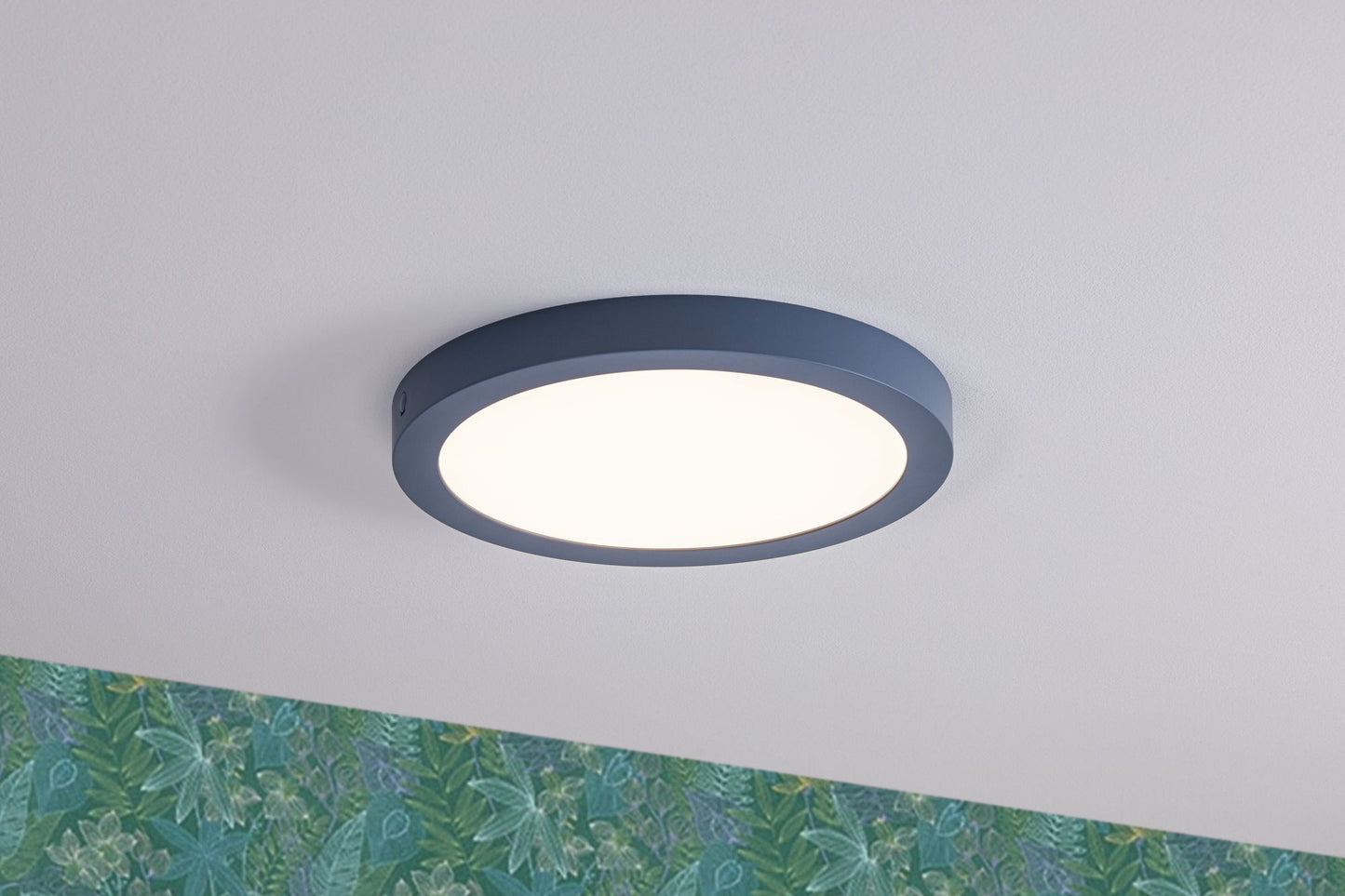 Paulmann LED Panel Abia rund 300mm 22W 2.700K Graublau