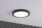 Paulmann LED Panel Abia rund 300mm 22W 2.700K Dunkelgrau