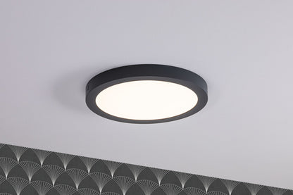 Paulmann LED Panel Abia rund 300mm 22W 2.700K Dunkelgrau