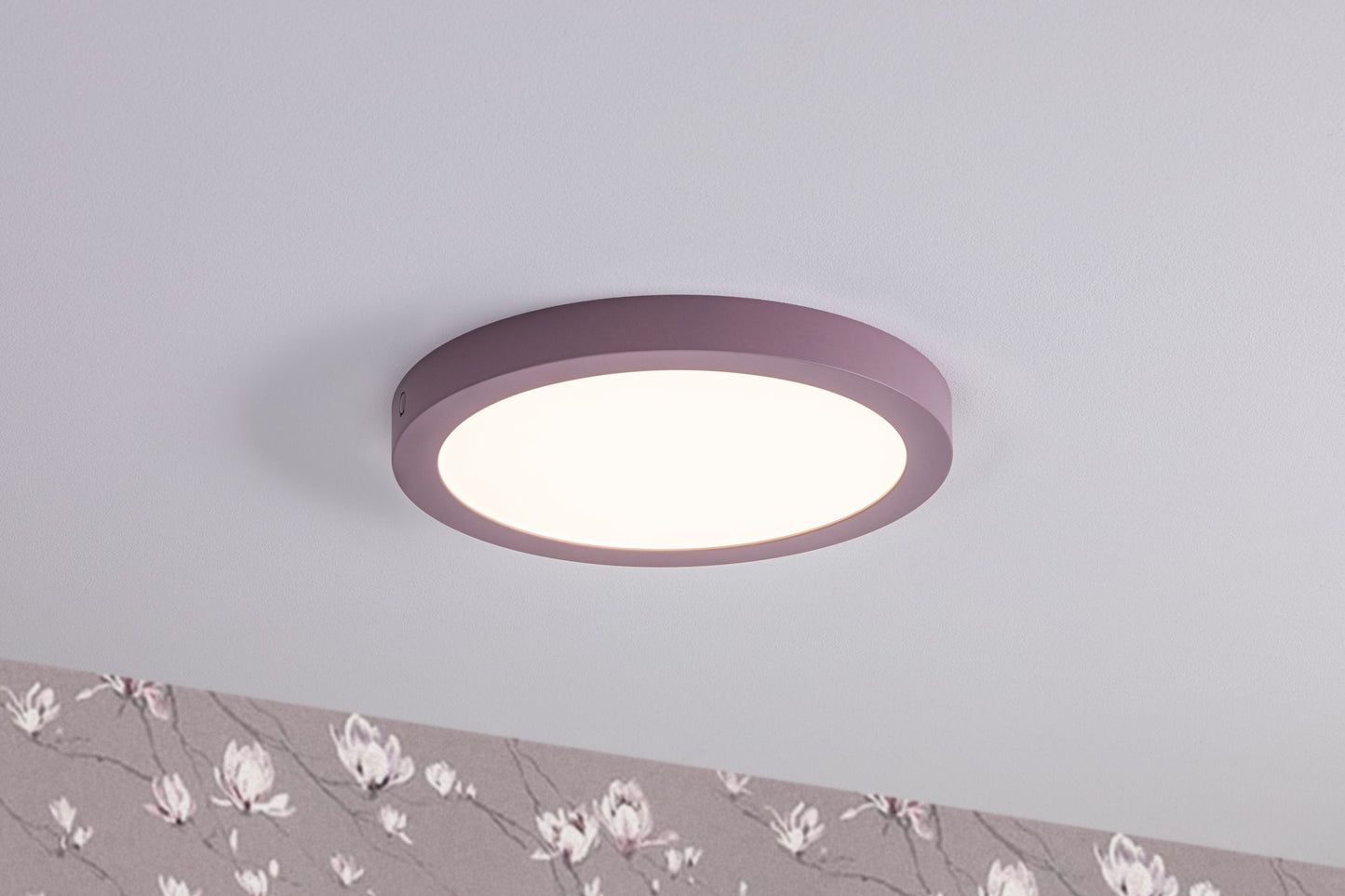 Paulmann LED Panel Abia rund 300mm 22W 2.700K Flieder