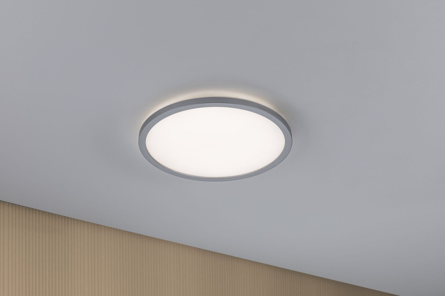Paulmann LED Panel Atria Shine rund 293mm 2000lm 3000K Chrom matt