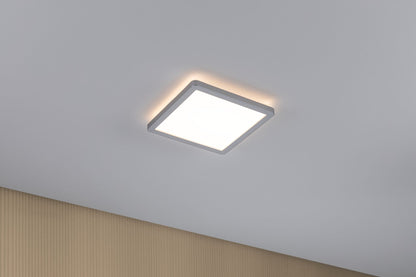 Paulmann LED Panel Atria Shine eckig 190x190mm 1360lm 3000K Chrom matt