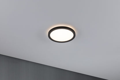 Paulmann LED Panel Atria Shine rund 190mm 1340lm 3000K Schwarz