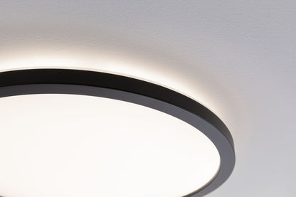 Paulmann LED Panel Atria Shine rund 293mm 1600lm 3000K Schwarz