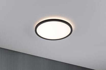 Paulmann LED Panel Atria Shine rund 293mm 1600lm 3000K Schwarz