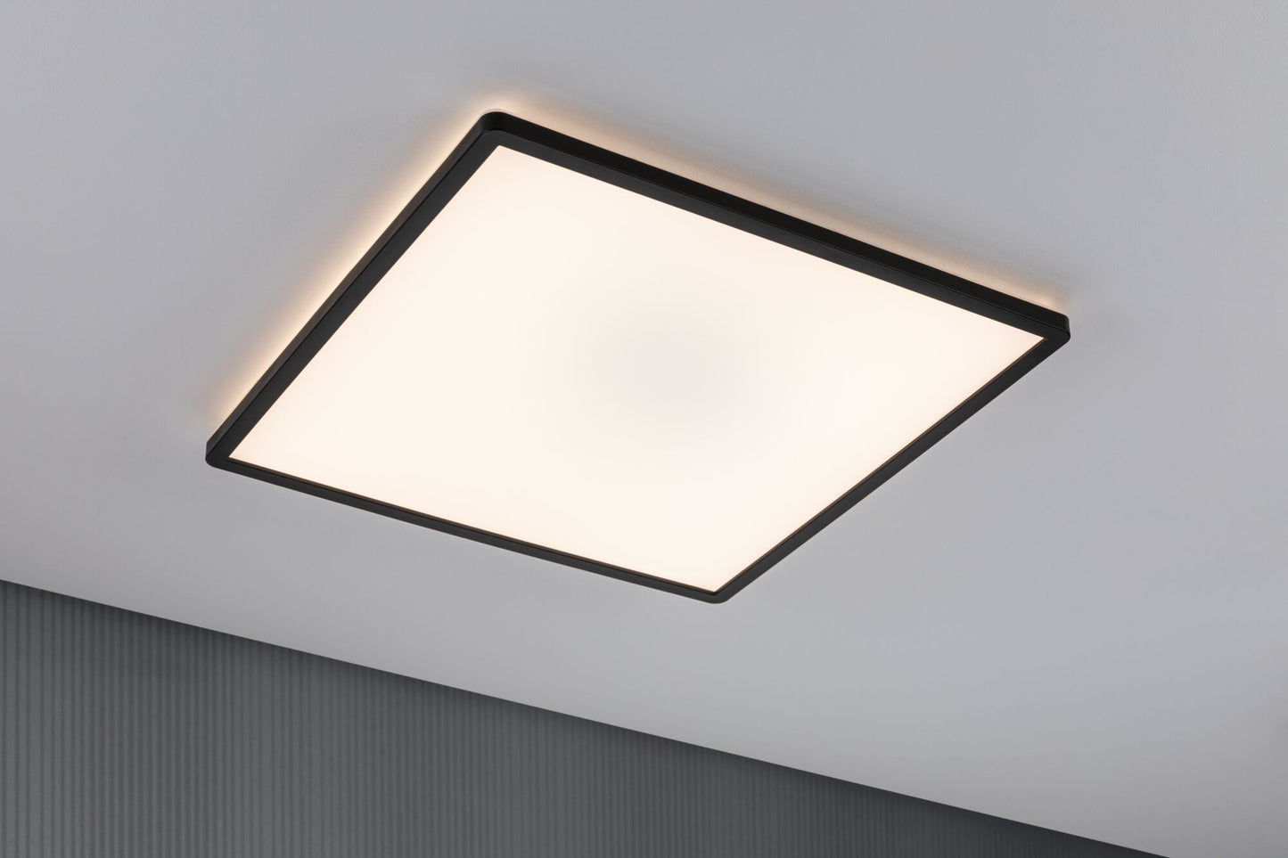 Paulmann LED Panel Atria Shine 3-Step-Dim eckig 420x420mm 2700lm 3000K Schwarz