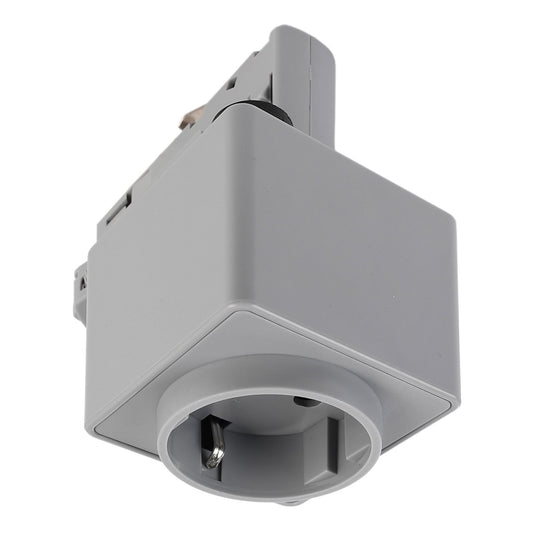 Deko-Light D Line Steckdosenadapter, Hellgrau