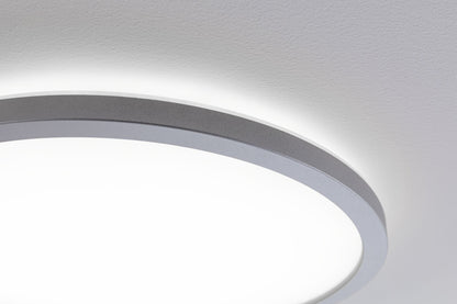 Paulmann LED Panel Atria Shine rund 190mm 850lm 4000K Chrom matt