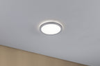 Paulmann LED Panel Atria Shine rund 190mm 850lm 4000K Chrom matt