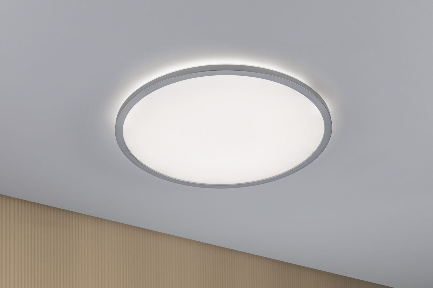 Paulmann LED Panel Atria Shine 3-Step-Dim rund 420mm 2300lm 4000K Chrom matt