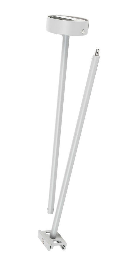 Deko-Light Deckenabhängung starr (63,5cm) für 3-Phasen Leuchte D Line  Verkehrsweiß RAL 9016