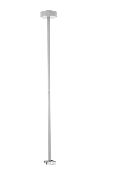 Deko-Light Deckenabhängung starr (63,5cm) für 3-Phasen Leuchte D Line  Verkehrsweiß RAL 9016