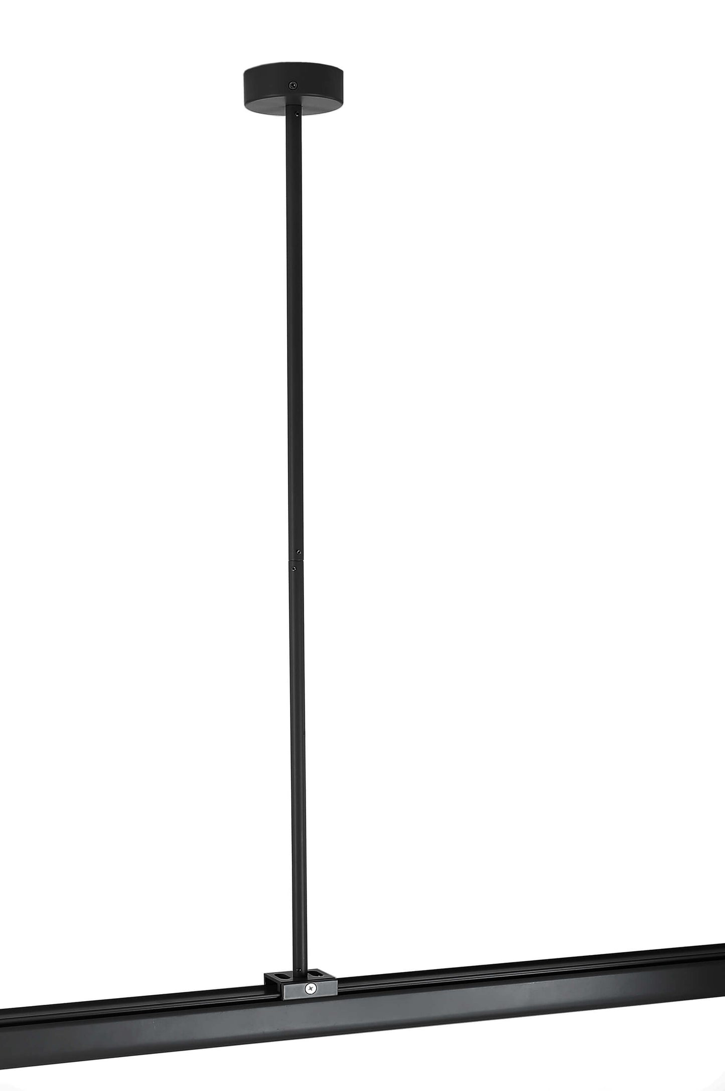 Deko-Light Deckenabhängung starr (63,5cm) für 3-Phasen Leuchte D Line  Graphitschwarz RAL 9011
