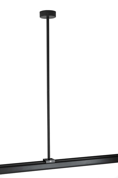 Deko-Light Deckenabhängung starr (63,5cm) für 3-Phasen Leuchte D Line  Graphitschwarz RAL 9011