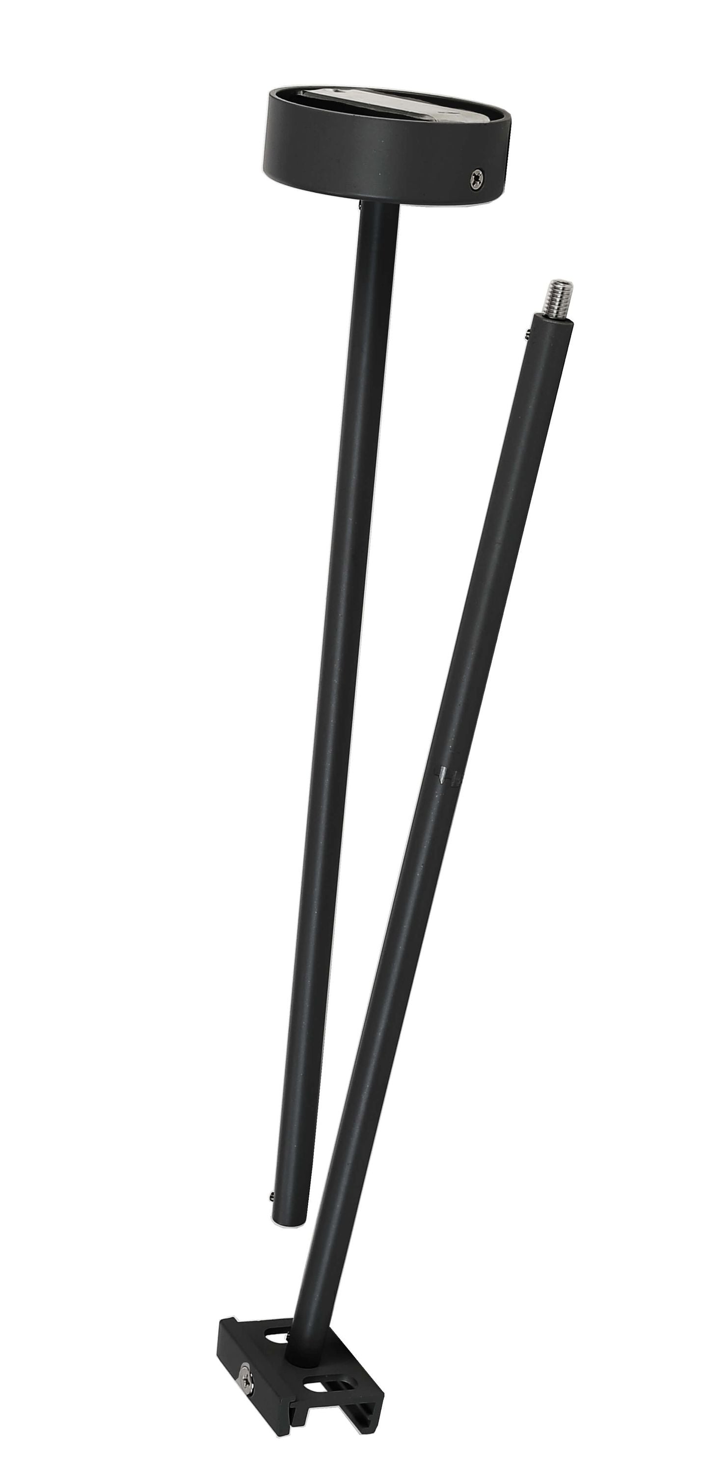 Deko-Light Deckenabhängung starr (63,5cm) für 3-Phasen Leuchte D Line  Graphitschwarz RAL 9011