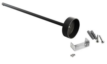 Deko-Light Deckenabhängung starr (63,5cm) für 3-Phasen Leuchte D Line  Graphitschwarz RAL 9011