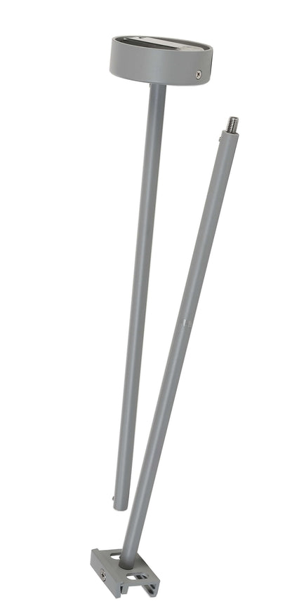 Deko-Light Deckenabhängung starr (63,5cm) für 3-Phasen Leuchte D Line  Fenstergrau RAL 7040