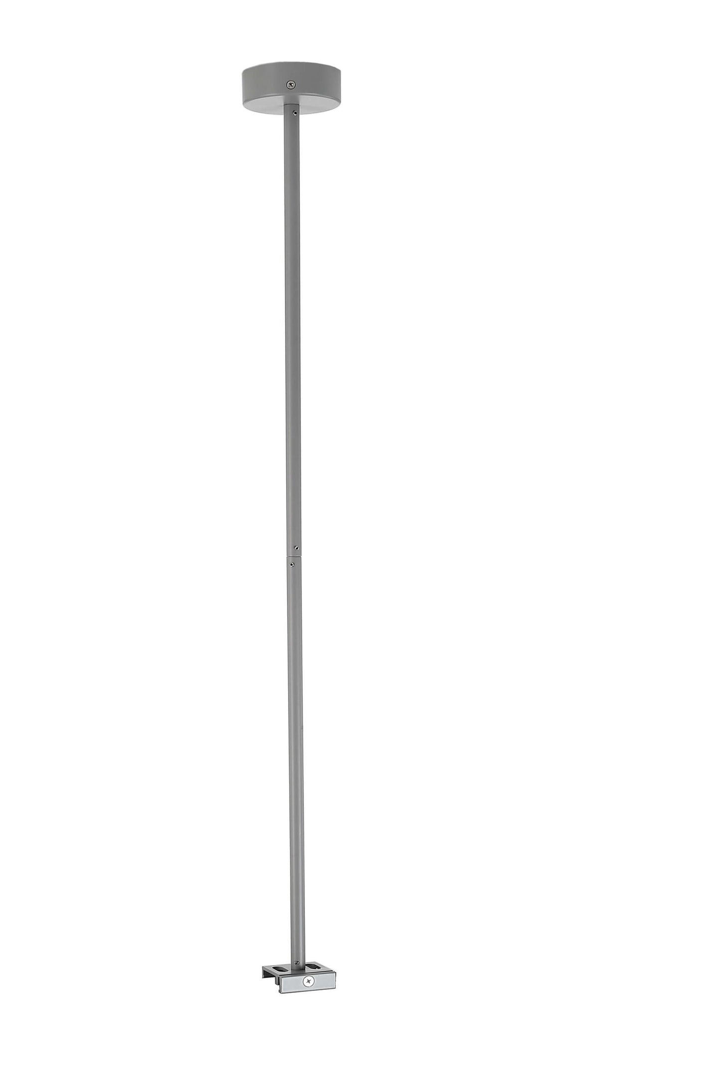 Deko-Light Deckenabhängung starr (63,5cm) für 3-Phasen Leuchte D Line  Fenstergrau RAL 7040