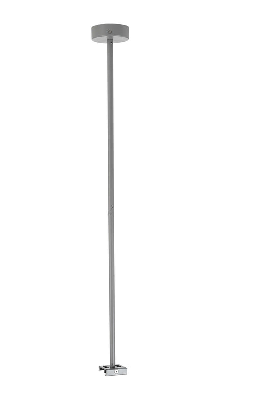 Deko-Light Deckenabhängung starr (63,5cm) für 3-Phasen Leuchte D Line  Fenstergrau RAL 7040