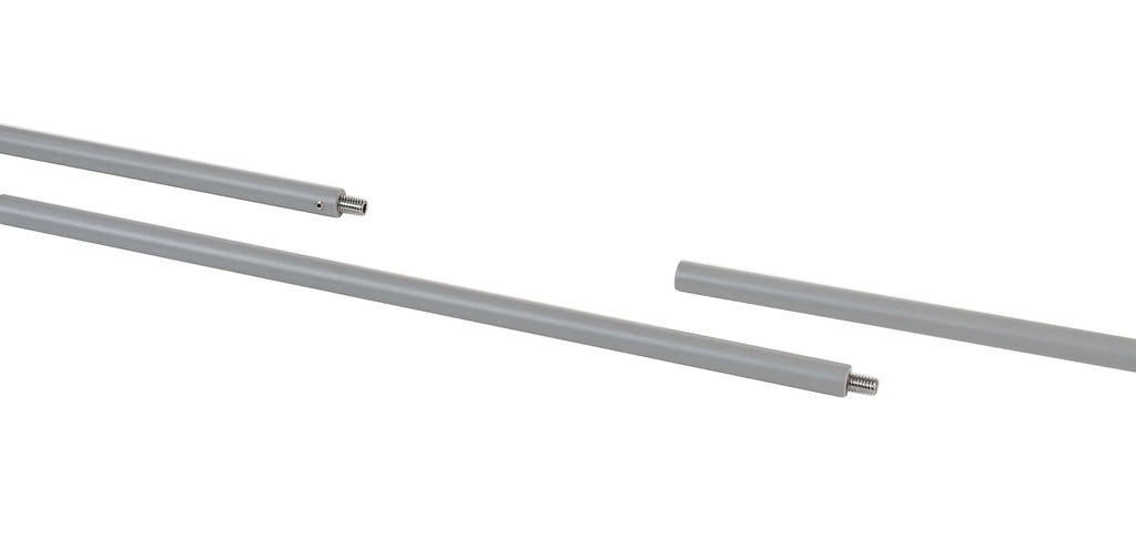 Deko-Light Verlängerung für Deckenabhängung starr (30cm) für 3-Phasen Leuchte D Line  Fenstergrau RAL 7040