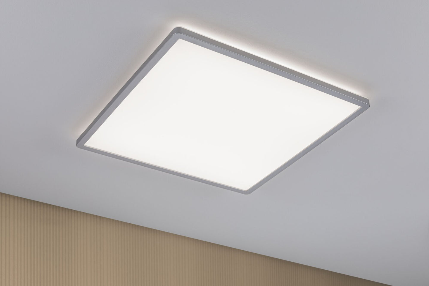Paulmann LED Panel Atria Shine 3-Step-Dim eckig 420x420mm 2200lm 4000K Chrom matt