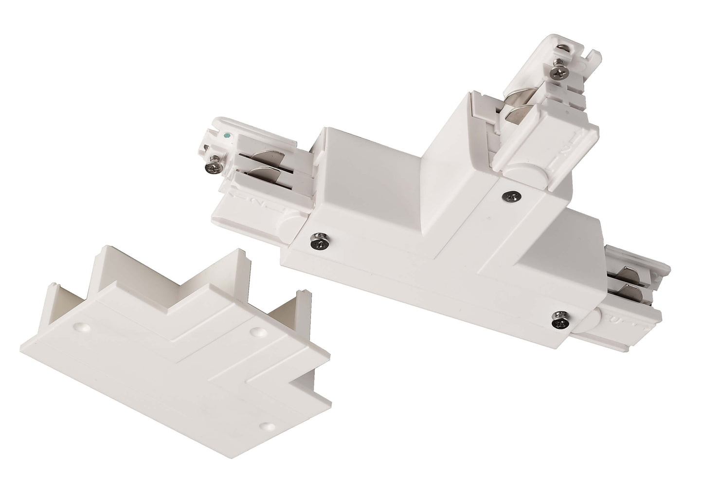 Deko-Light D Line Abdeckblende T-Verbinder  Verkehrsweiß RAL 9016