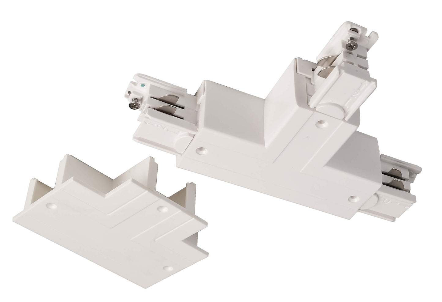 Deko-Light D Line Abdeckblende T-Verbinder  Verkehrsweiß RAL 9016
