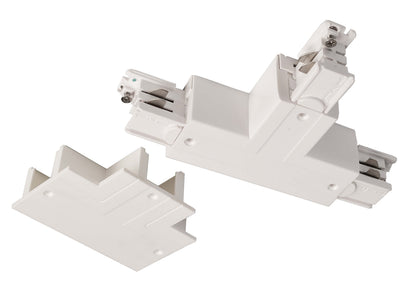 Deko-Light D Line Abdeckblende T-Verbinder  Verkehrsweiß RAL 9016