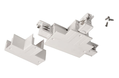 Deko-Light D Line Abdeckblende T-Verbinder  Verkehrsweiß RAL 9016