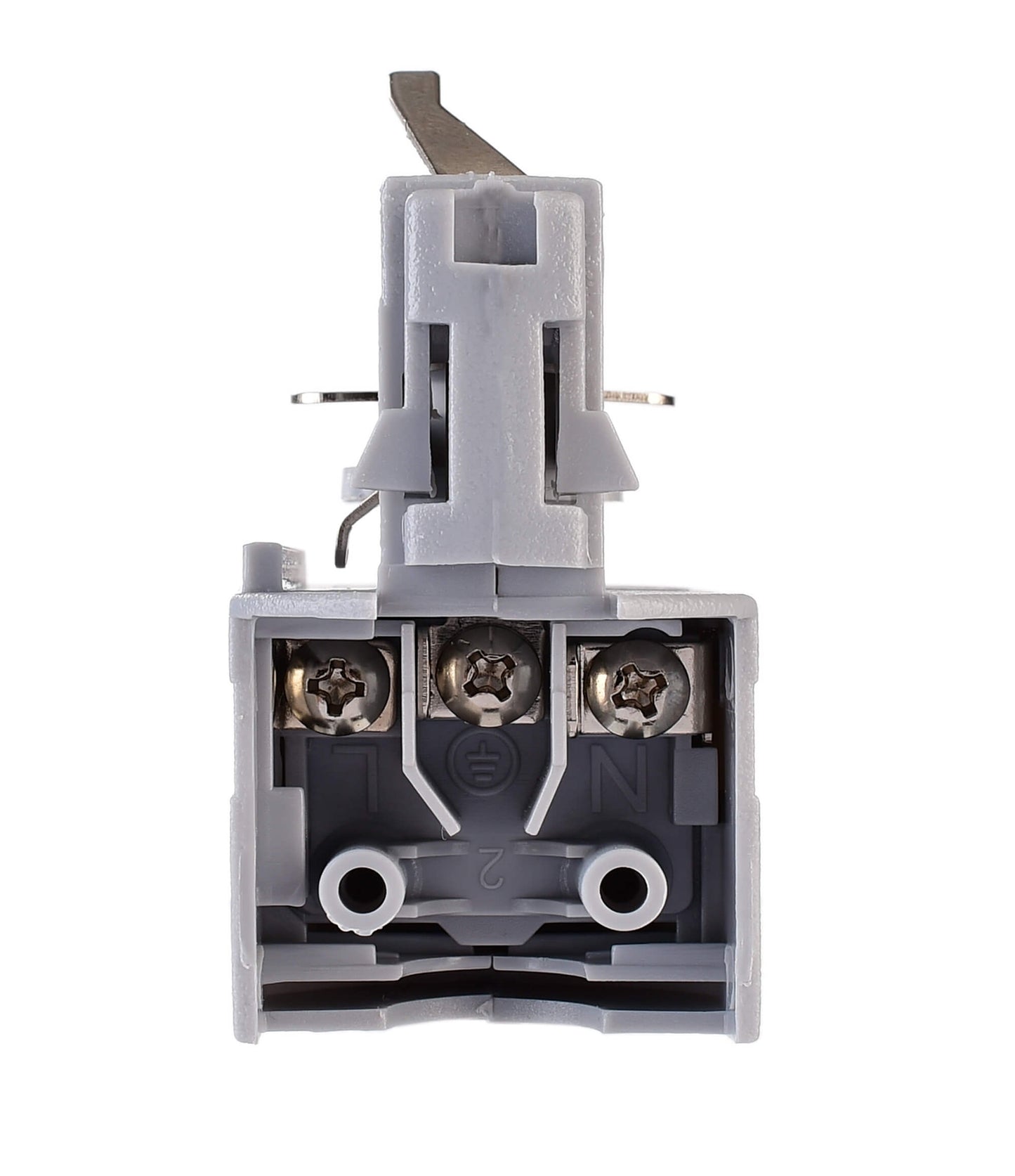Deko-Light D Line 3-Phasen Adapter für Leuchtenmontage inkl. Montagezubehör  Fenstergrau RAL 7040