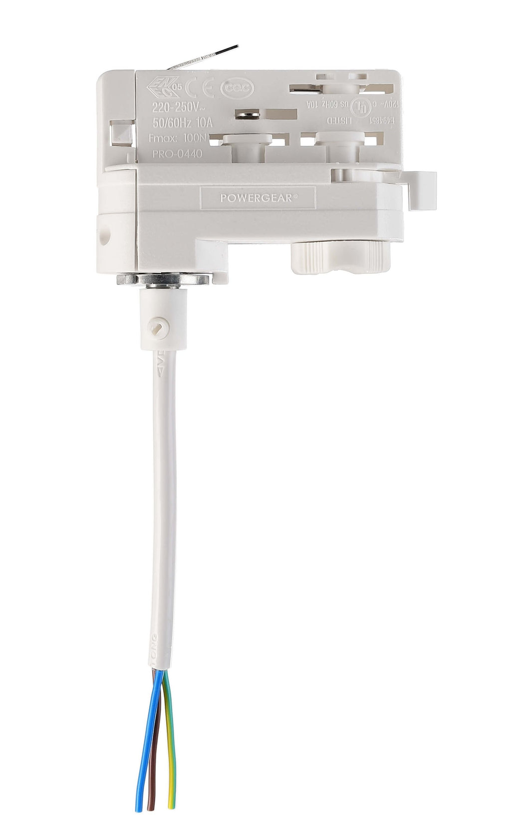Deko-Light D Line 3-Phasen Adapter für Leuchtenmontage inkl. Montagezubehör  Graphitschwarz RAL 9011