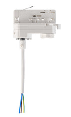 Deko-Light D Line 3-Phasen Adapter für Leuchtenmontage inkl. Montagezubehör  Graphitschwarz RAL 9011