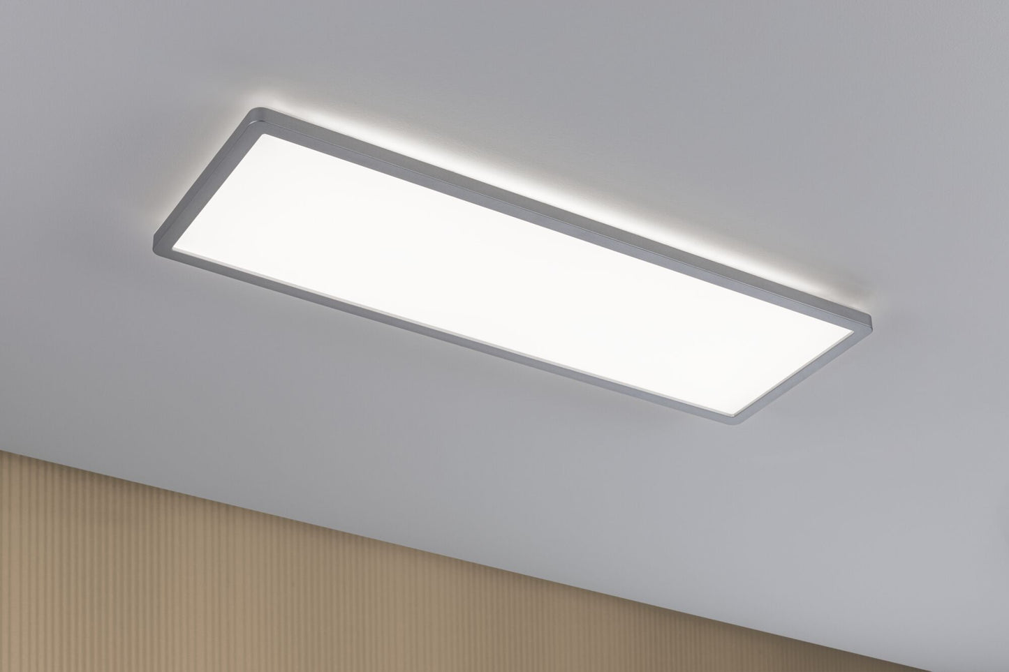 Paulmann LED Panel Atria Shine 3-Step-Dim eckig 580x200mm 1800lm 4000K Chrom matt