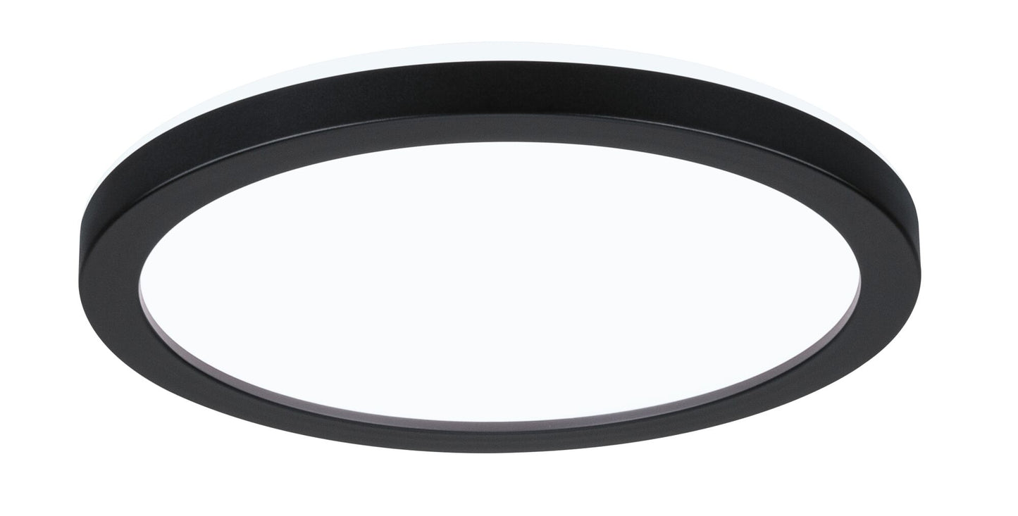 Paulmann LED Panel Atria Shine rund 190mm 850lm 4000K Schwarz
