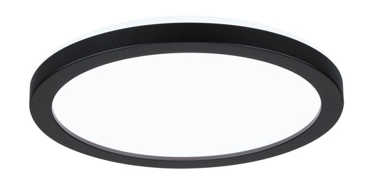 Paulmann LED Panel Atria Shine rund 190mm 850lm 4000K Schwarz