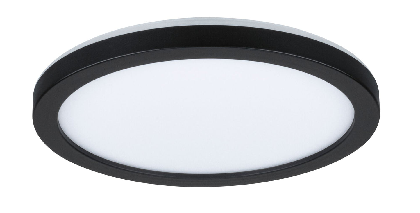 Paulmann LED Panel Atria Shine rund 190mm 850lm 4000K Schwarz