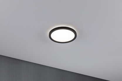 Paulmann LED Panel Atria Shine rund 190mm 850lm 4000K Schwarz