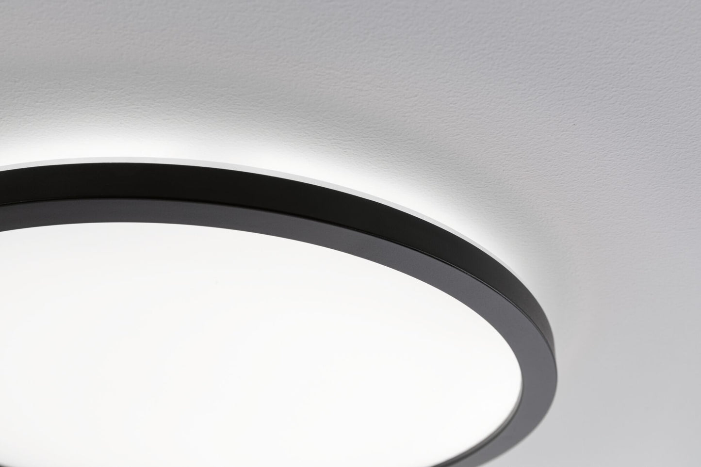 Paulmann LED Panel Atria Shine rund 190mm 850lm 4000K Schwarz